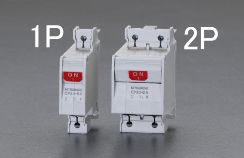 エスコ (ESCO) EA940MN-202 AC250･DC125V/ 2A/2極 ｻｰｷｯﾄﾌﾟﾛﾃｸﾀｰ/ﾌﾚｰﾑ30 EA940MN-202 【2個セット】