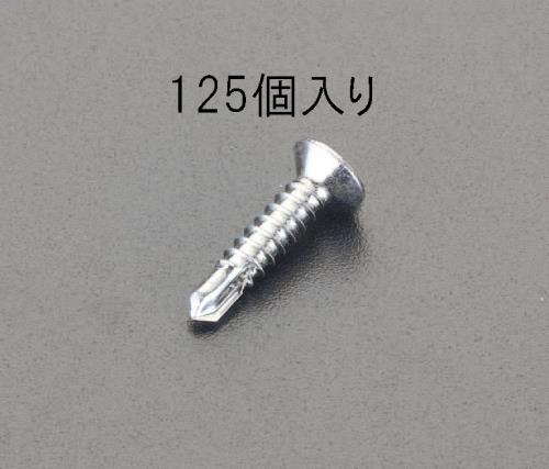 エスコ (ESCO) EA949EP-419S 4x19mm 皿頭ﾋﾟｱｽﾋﾞｽ(三価ｸﾛﾒｰﾄ/125本) EA949EP-419S 【6pkセット】