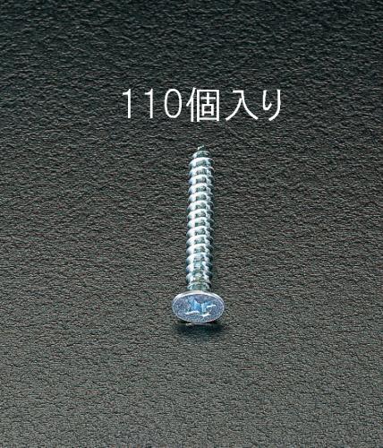エスコ (ESCO) EA949ET-420 4x20mm ﾀｯﾋﾟﾝｸﾞﾋﾞｽ(ﾕﾆｸﾛﾒｯｷ/110本) EA949ET-420 【8pkセット】
