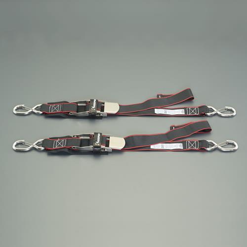 エスコ (ESCO) EA982BA-66 44mmx1.2m/226kg トランサムタイダウンベルト(2本) EA982BA-66