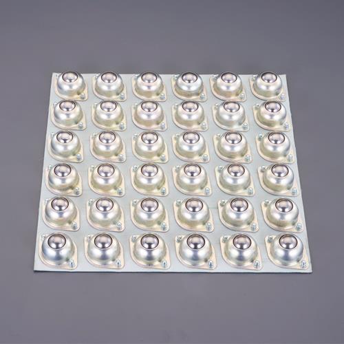 【SALE価格】エスコ (ESCO) EA986S-301 360x360mm [スチール製]ボールキャスターテーブル(折畳式) EA986S-301
