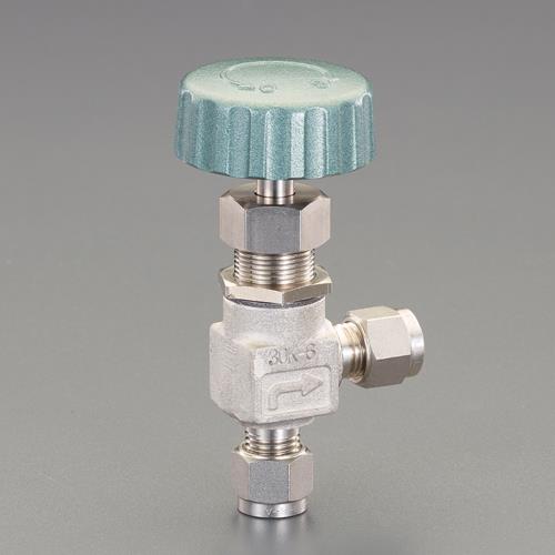 エスコ (ESCO) EA470CM-306 6mm ニードルバルブ(アングル型/ステンレス製) EA470CM-306