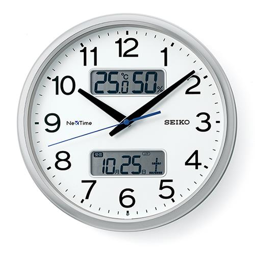 エスコ (ESCO) EA798CC-132 φ310mm [ハイブリット電波]掛時計 EA798CC-132