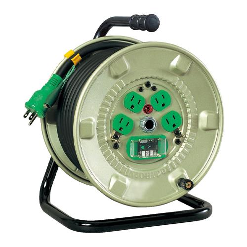 【SALE価格】エスコ (ESCO) EA815BH-21A AC125V/15A/20m コードリール(アース付) EA815BH-21A