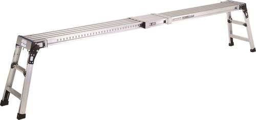 【SALE価格】エスコ (ESCO) EA905DH-33 0.60m 足場台(天板長さ調整式/ロング) EA905DH-33