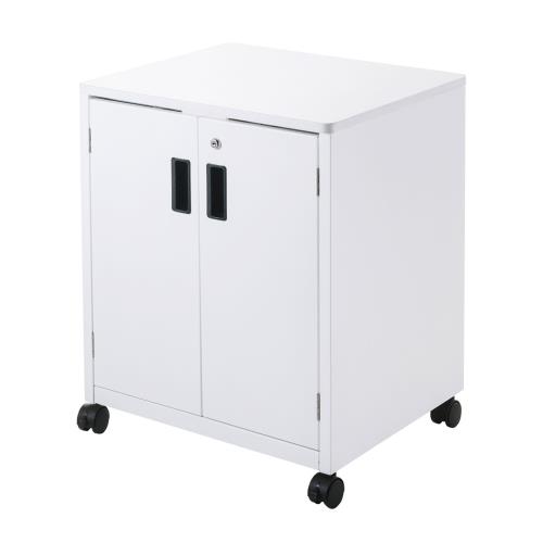 【SALE価格】エスコ (ESCO) EA954HC-387 600x500x 700mm プリンターワゴン(扉付) EA954HC-387 43,675円