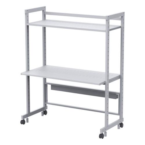 【SALE価格】エスコ (ESCO) EA954HC-584 1218x620x1500mm パソコンラック EA954HC-584