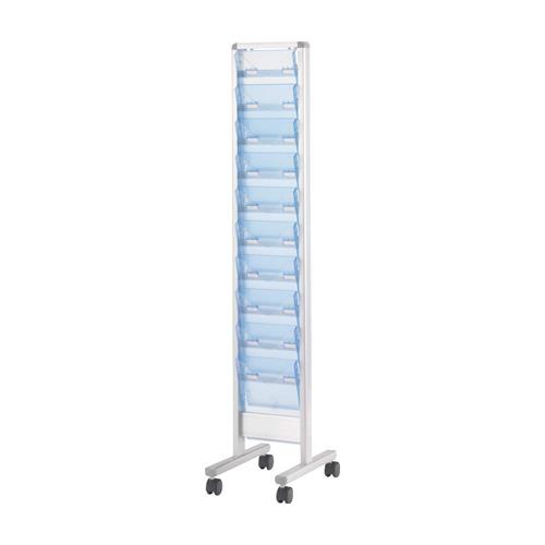 【SALE価格】エスコ (ESCO) EA954LC-1 308x456x1556mm/1列10段 マガジンスタンド EA954LC-1
