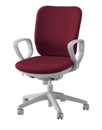【SALE価格】エスコ (ESCO) EA956XA-121 ビジネスチェアー(ボルドー) EA956XA-121 32,772円