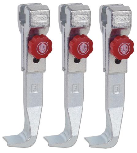 【SALE必要経費】エスコ (ESCO) EA500BH-6 200粍 [EA500BH-250/350用] 手(3本組) EA500BH-6 DIY・工具-その他-花・ガーデン・DIY