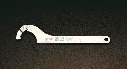 【SALE価格】エスコ (ESCO) EA613XE-1 20- 35mm 自在フックレンチ(ステンレス製) EA613XE-1