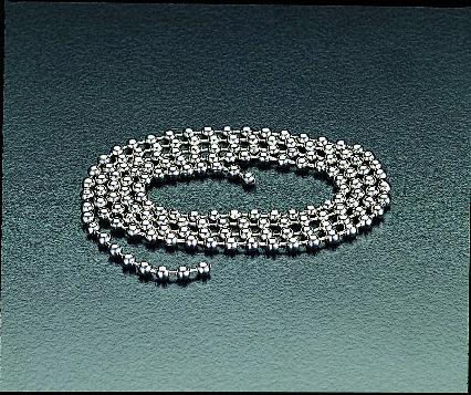 エスコ (ESCO) EA638DT-12 2.3mmx10m ﾎﾞｰﾙﾁｪｰﾝ(ｽﾃﾝﾚｽ製) EA638DT-12 【2本セット】