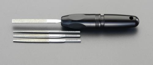 【SALE価格】エスコ (ESCO) EA826VM-4 #200/4本組 ダイヤモンドやすり(精密用) EA826VM-4