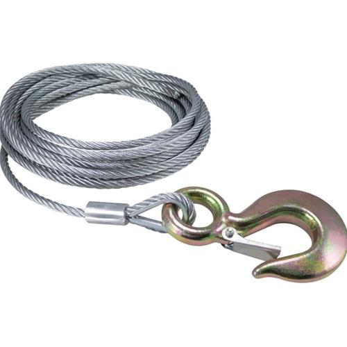 【SALE価格】エスコ (ESCO) EA840DB-8 7.9mmx 7.5m ワイヤー(フック付) EA840DB-8