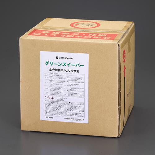 【SALE通貨価値】エスコ (ESCO) EA922A-41 18L 産業用豪然たる油洗い濯ぎ剤(アルカリ性) EA922A-41