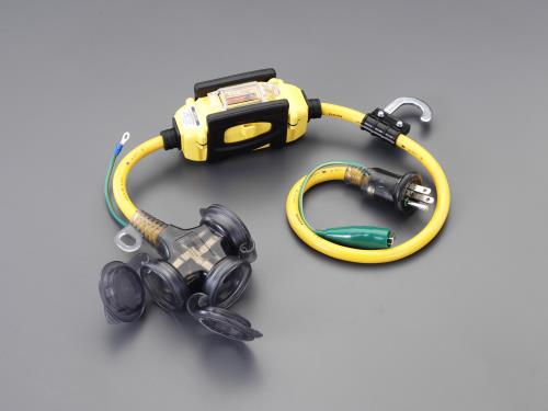 エスコ (ESCO) EA940MH-21 15A x0.7m 漏電遮断器付延長コード EA940MH-21