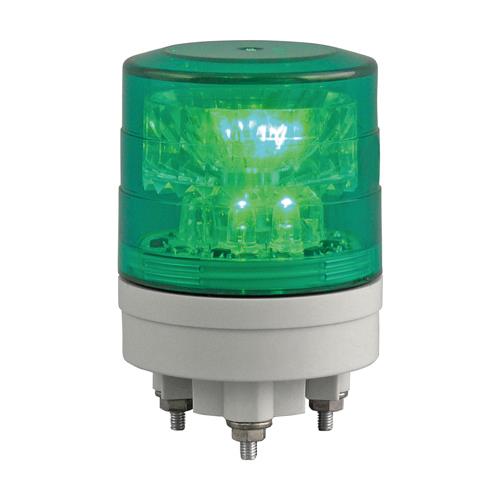 エスコ (ESCO) EA983FZ-24 AC/DC12~24V LED小型回転させる灯(緑) EA983FZ-24 【2個仕掛ける】