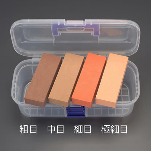 【SALE価格】エスコ (ESCO) EA522G-5 4個組 油砥石セット EA522G-5