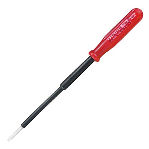 エスコ (ESCO) EA552EX-24 1.8x0.4x148mm [-]ﾄﾞﾗｲﾊﾞｰ(調整用･ｾﾗﾐｯｸ) EA552EX-24 【4本セット】
