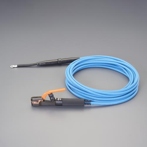【SALE必要経費】エスコ (ESCO) 200A/10m 溶接保持者仕掛ける(軽さ/軽銀有線テレビ) EA315BD-10