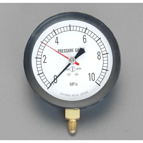 【SALE価格】エスコ (ESCO) EA105A-13 0~10MPa 圧力計(指示針式) EA105A-13｜配管材料プロ トキワ