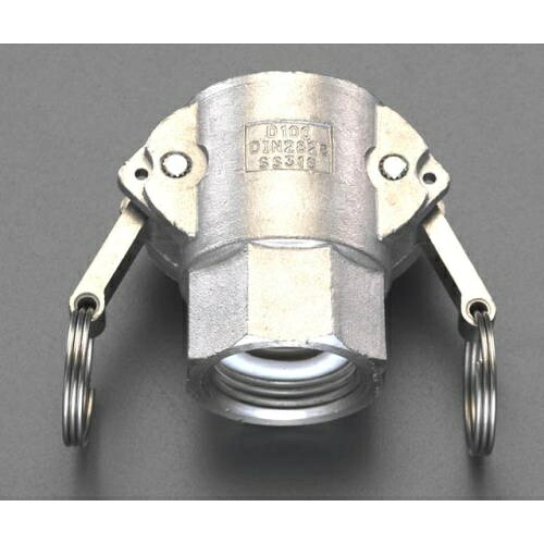 【SALE通貨価値】エスコ (ESCO) EA462DL-25 G2・1/2\" 雌ねじカップリング(ステンレス鋼製) EA462DL-25"