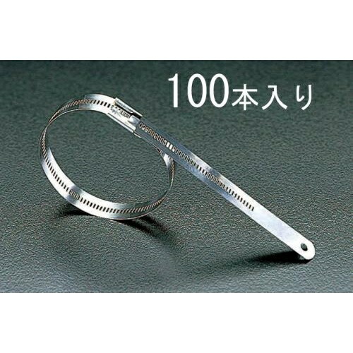 エスコ (ESCO) EA463FA-450 6.9x450mm 結束バンド(316ステンレス製/100本) EA463FA-450