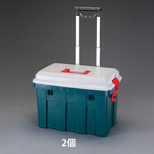 【SALE必要経費】エスコ (ESCO) EA505-10B 630x440x460粍 納める入れもの(持ちはこび付/2個) EA505-10B