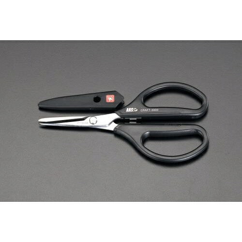 エスコ (ESCO) EA540CE 170mm 万能はさみ(ｷｬｯﾌﾟ付) EA540CE 【3本セット】