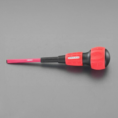 エスコ (ESCO) EA557AR-150 5.0x150mm [-]ﾄﾞﾗｲﾊﾞｰ(ﾊﾟﾜｰG 電工･絶縁) EA557AR-150 【8本セット】