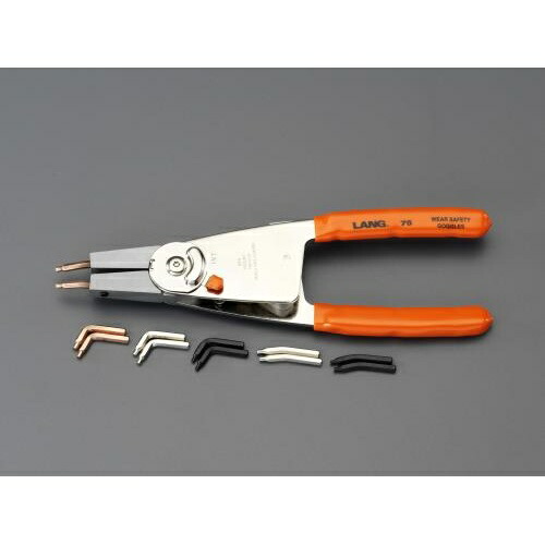 【SALE価格】エスコ (ESCO) EA590HC-3 38-102/46-102mm 内外兼用スナップリングプライヤー EA590HC-3