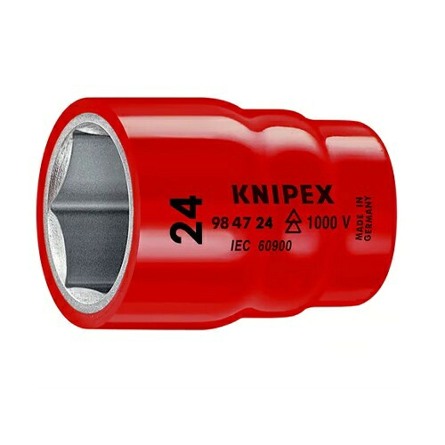 エスコ (ESCO) EA640LF-24 1/2\"DRx24粍 不成立ｿｹｯﾄ EA640LF-24 【2個仕掛ける】"