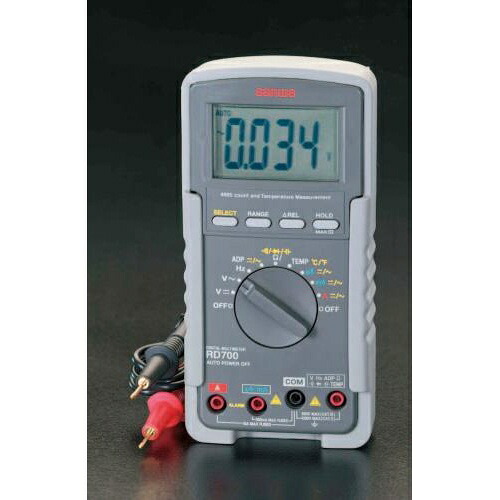 【SALE通貨価値】エスコ (ESCO) EA707D-17 デジタルマルチメーター EA707D-17