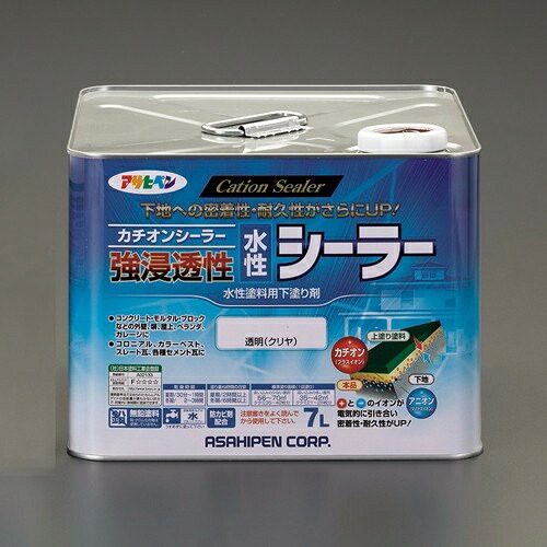 エスコ (ESCO) EA942CL-307 7.0L [水性]シーラー(強浸透) EA942CL-307