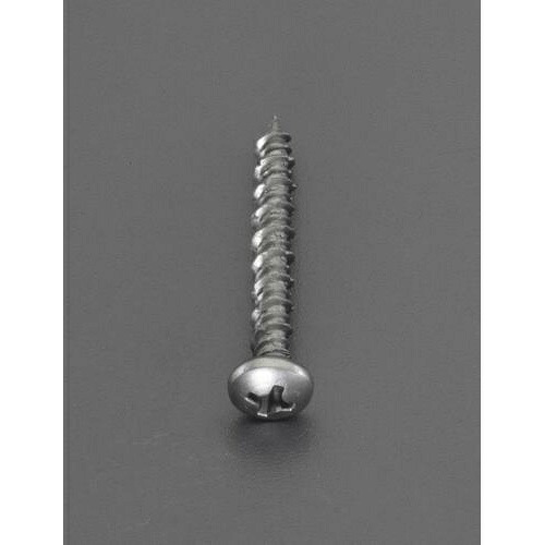 エスコ (ESCO) EA945SS-11 4.0x25mm ｺﾝｸﾘｰﾄﾋﾞｽ(ﾅﾍﾞ頭/ｽﾃﾝﾚｽ/200本) EA945SS-11 【3PKセット】
