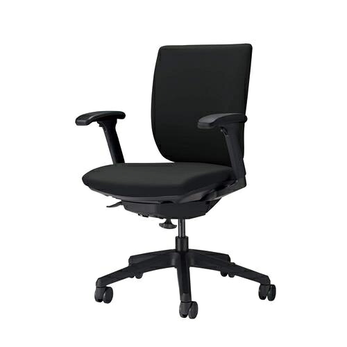 【SALE価格】エスコ (ESCO) EA956XA-162 ビジネスチェアー(ブラック) EA956XA-162