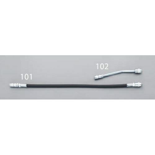 エスコ (ESCO) EA991C-101 560mm ﾌﾚｷｼﾌﾞﾙﾎｰｽ(ｸﾞﾘｰｽﾎﾟﾝﾌﾟ用) EA991C-101 【2個セット】