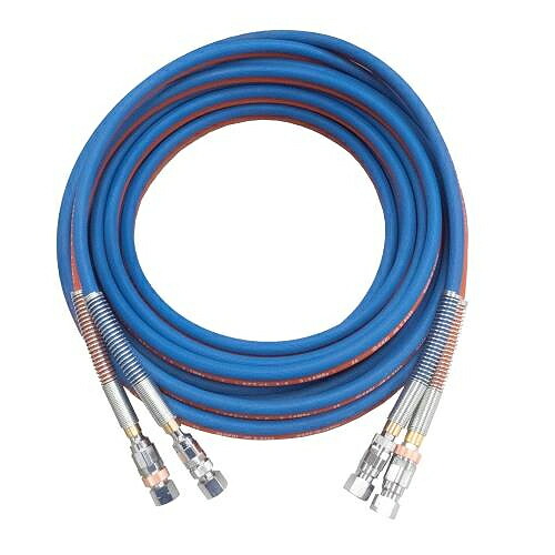 エスコ (ESCO) (5+5mm)x 20m カプラ付ツインホース EA300AC-20A