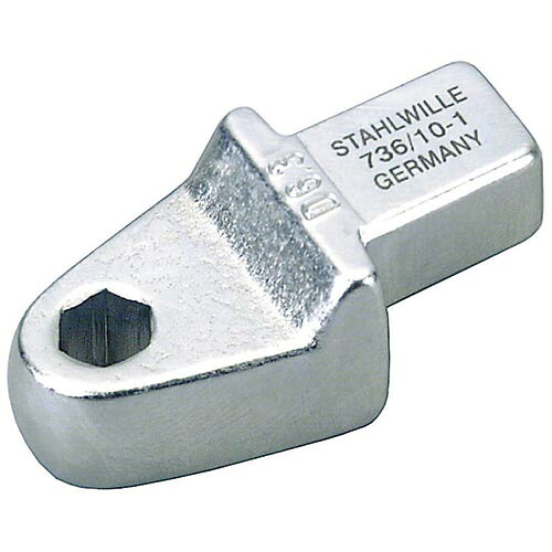 STAHLWILLE 736/10-1 ﾄﾙｸﾚﾝﾁ差替ﾍｯﾄﾞ(1/4\") (58262610) ( 736/10-1 )"