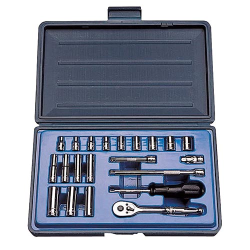 SIGNET 11621 1/4DR 21PC ｲﾝﾁ ｿｹｯﾄﾚﾝﾁｾｯﾄ ( 11621 )