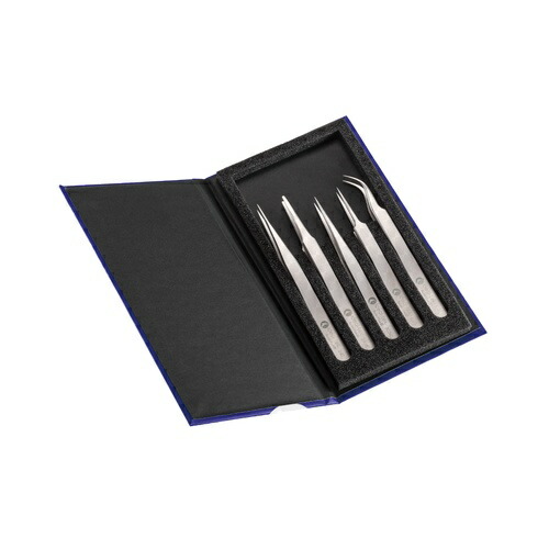 ideal-tek(アイデアルテック) NC製高精度ピンセット 5本組 ( K5HP.NC.IT )