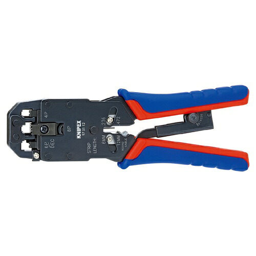 KNIPEX(クニペックス) ウエスタン繋ぎ圧着プライヤー (4/6/8いの一番) ( 9751-12SB )