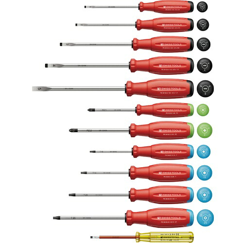 PB SWISS TOOLS スイス連邦手持ち部分EVO １番ウッド仕掛ける 12本組 ( 38472 )