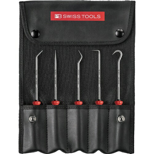 PB SWISS TOOLS スイスグリップEVO ピックツール5本組 ロールケース付 ( 38685 ) 6,651円