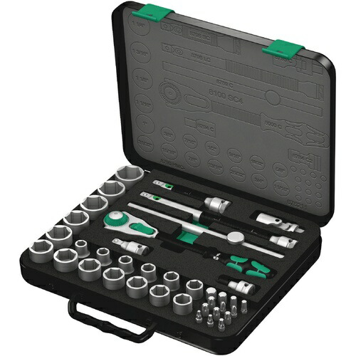 WERA(ベラ) ZYKLOP スピードラチェットセット1/2DR 38点入 ( 003647 )