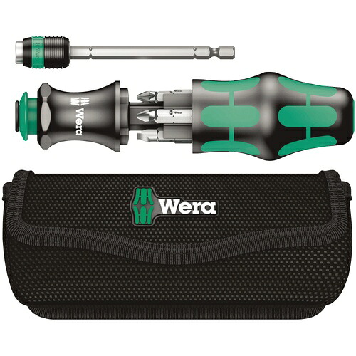 WERA(ベラ) (+ - Pozi)１番ウッドビット仕掛ける(手持ち部分付) ( 051021 )