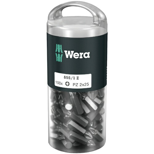 WERA(ベラ) PZ2x25mm (Pozidriv)ドライバービット ( 072444 )