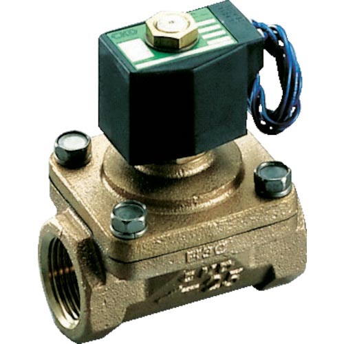 CKD パイロット式2ポート電磁弁(マルチレックスバルブ)162[[MM2]]/有効断面積 ( AP11-20A-C4A-AC200V )