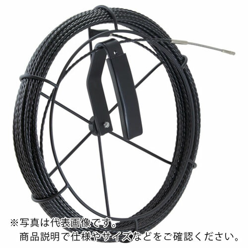 DENSAN ( ジェフコム ) 呼線リール付セット(ブラックスリムラインスリムヘッド) ( BX-4030J-RL )|配管材料プロ トキワ