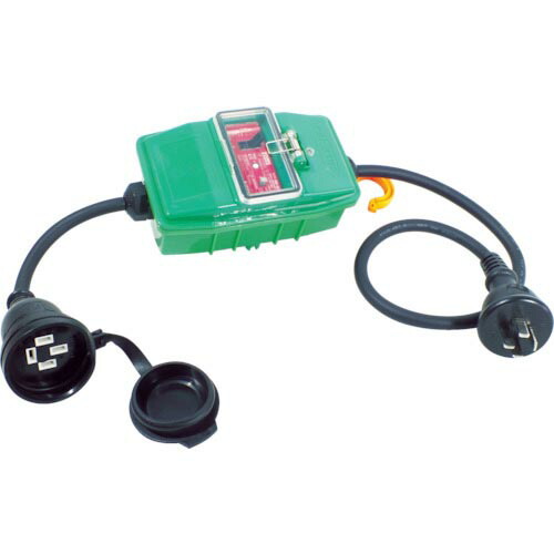 NICHIDO ( 日動工業 ) 三相200V防雨延長ブレーカ 過負荷漏電保護兼用 ( 2BW-EK2-20A )